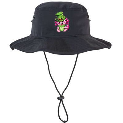 Axolotl Saint Leprechaun St Patrick Day Bucket Hat