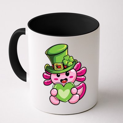 Axolotl Saint Leprechaun St Patrick Day Mug