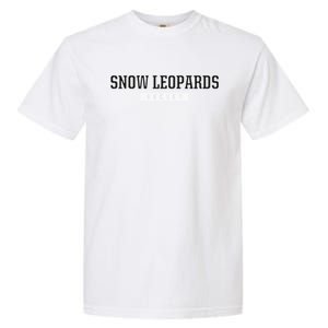 Arnold Snow Leopards Hockey Gift Garment-Dyed Heavyweight T-Shirt