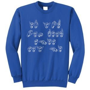 American Sign Language If You Can Read This Say Hi Gift Sweatshirt