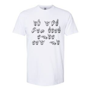 American Sign Language If You Can Read This Say Hi Gift Softstyle CVC T-Shirt