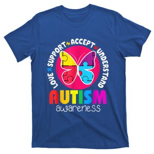 Autism Shirt Love Accept Support Autistic Autism Awareness T-Shirt