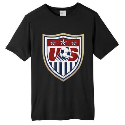 America Soccer Lovers Jersey USA Flag Support Football Team Tall Fusion ChromaSoft Performance T-Shirt