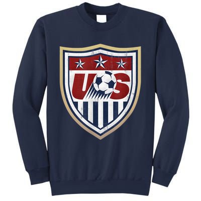 America Soccer Lovers Jersey USA Flag Support Football Team Sweatshirt