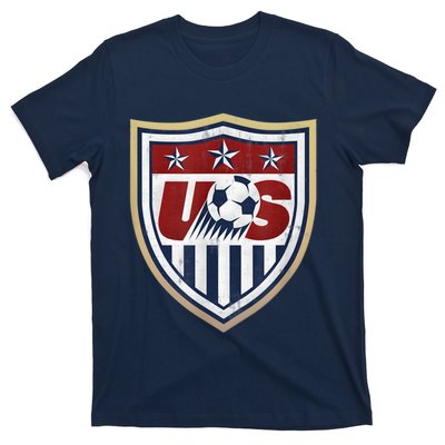 America Soccer Lovers Jersey USA Flag Support Football Team T-Shirt