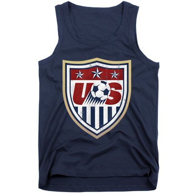 America Soccer Lovers Jersey USA Flag Support Football Team Tank Top