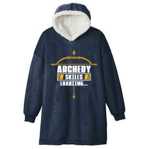 Archery Skills Loading Gift Bow Arrow Club Competition Archery Gift Hooded Wearable Blanket