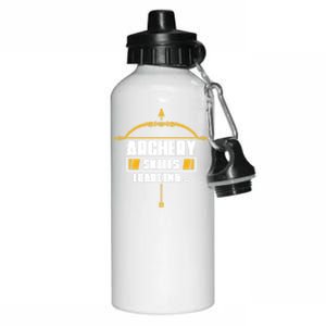 Archery Skills Loading Gift Bow Arrow Club Competition Archery Gift Aluminum Water Bottle