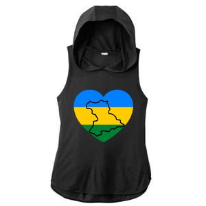 AnzoáTegui State Love Venezuela Great Gift Ladies PosiCharge Tri-Blend Wicking Draft Hoodie Tank