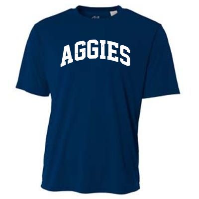 Aggies Sports Logo Cooling Performance Crew T-Shirt