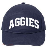 Aggies Sports Logo 7-Panel Snapback Hat