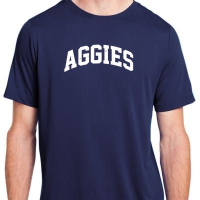 Aggies Sports Logo Adult ChromaSoft Performance T-Shirt