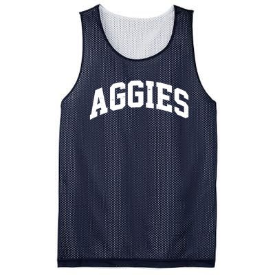 Aggies Sports Logo Mesh Reversible Basketball Jersey Tank