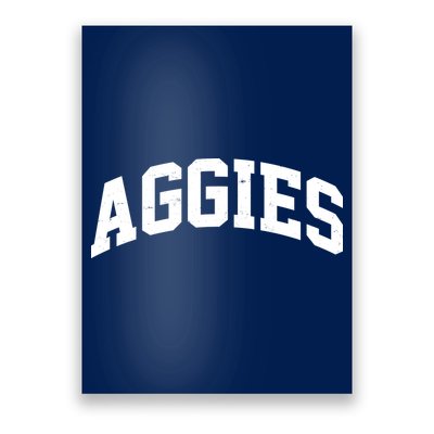 Aggies Sports Logo Poster