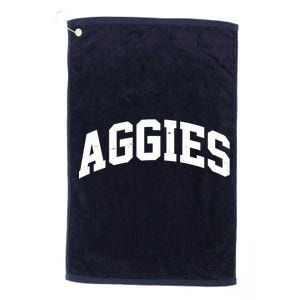 Aggies Sports Logo Platinum Collection Golf Towel