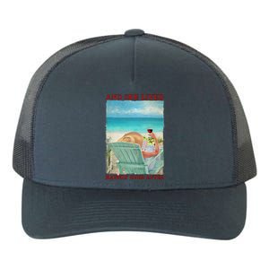 And She Lived Happily After Ever Summer Vibes Beach Vacay Funny Gift Yupoong Adult 5-Panel Trucker Hat