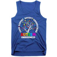 Autism Shirt Love Accept Support Autistic Autism Awareness Tank Top