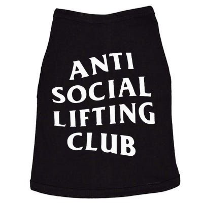 Anti Social Lifting Club Front Doggie Tank