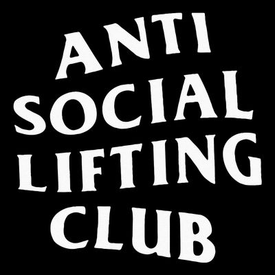 Anti Social Lifting Club Front T-Shirt