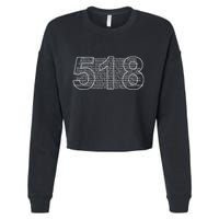 Albany Schenectady Lake Placid Upstate Ny Area Code 518 Cropped Pullover Crew