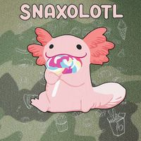 Axolotl Sweets Lollipop Snaxolotl Kawaii Axolotl Legacy Tie Dye Trucker Hat
