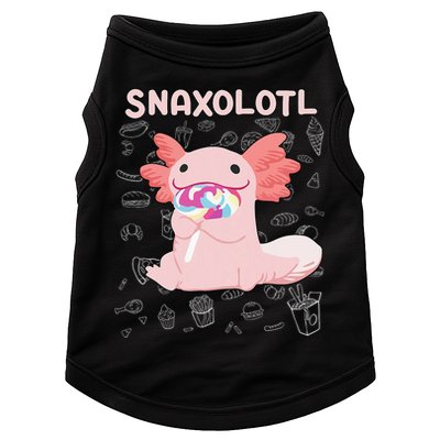 Axolotl Sweets Lollipop Snaxolotl Kawaii Axolotl Doggie Tank