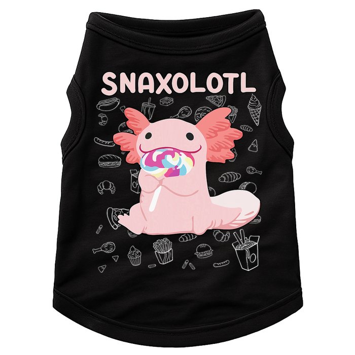 Axolotl Sweets Lollipop Snaxolotl Kawaii Axolotl Doggie Tank