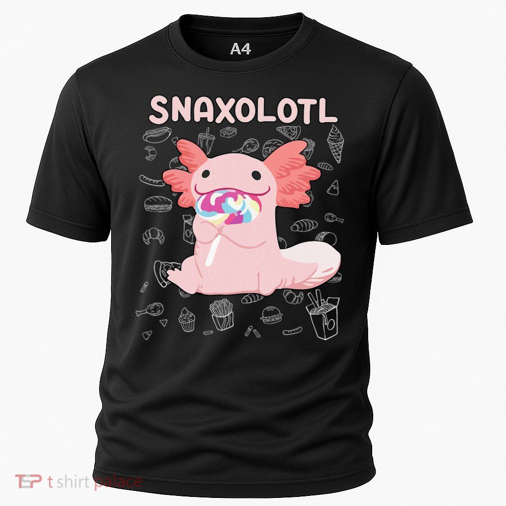 Axolotl Sweets Lollipop Snaxolotl Kawaii Axolotl Performance Shirt