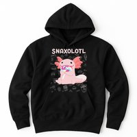 Axolotl Sweets Lollipop Snaxolotl Kawaii Axolotl Hoodie
