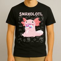 Axolotl Sweets Lollipop Snaxolotl Kawaii Axolotl T-Shirt