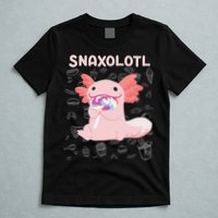 Axolotl Sweets Lollipop Snaxolotl Kawaii Axolotl T-Shirt