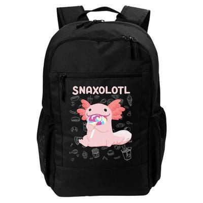 Axolotl Sweets Lollipop Snaxolotl Kawaii Axolotl Daily Commute Backpack