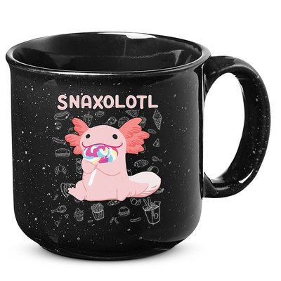 Axolotl Sweets Lollipop Snaxolotl Kawaii Axolotl 15oz Campfire Ceramic Mug