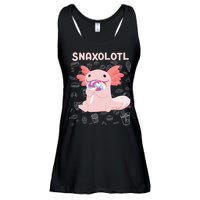 Axolotl Sweets Lollipop Snaxolotl Kawaii Axolotl Ladies Essential Flowy Tank