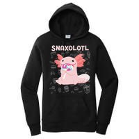 Axolotl Sweets Lollipop Snaxolotl Kawaii Axolotl Women's Pullover Hoodie
