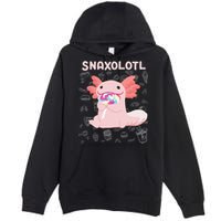 Axolotl Sweets Lollipop Snaxolotl Kawaii Axolotl Premium Pullover Hoodie
