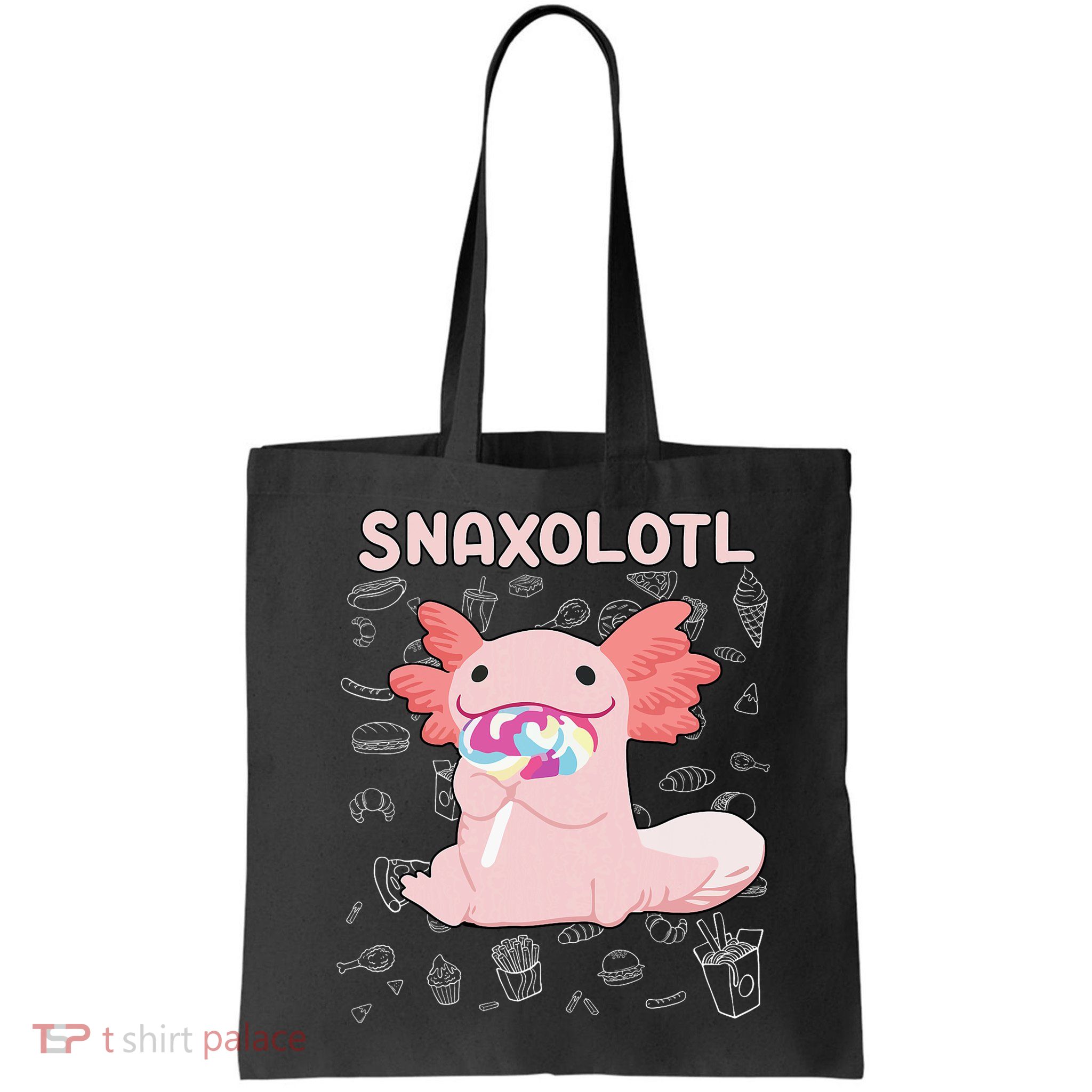 Axolotl Sweets Lollipop Snaxolotl Kawaii Axolotl Bag