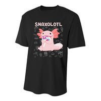 Axolotl Sweets Lollipop Snaxolotl Kawaii Axolotl Youth Performance Sprint T-Shirt
