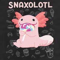 Axolotl Sweets Lollipop Snaxolotl Kawaii Axolotl 25L Jumbo Tote