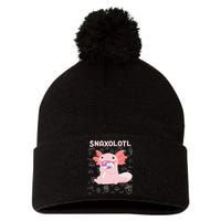 Axolotl Sweets Lollipop Snaxolotl Kawaii Axolotl Pom Pom 12in Knit Beanie
