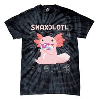 Axolotl Sweets Lollipop Snaxolotl Kawaii Axolotl Tie-Dye T-Shirt