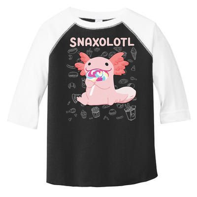 Axolotl Sweets Lollipop Snaxolotl Kawaii Axolotl Toddler Fine Jersey T-Shirt