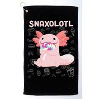 Axolotl Sweets Lollipop Snaxolotl Kawaii Axolotl Golf Towel