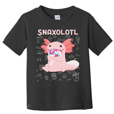 Axolotl Sweets Lollipop Snaxolotl Kawaii Axolotl Toddler T-Shirt