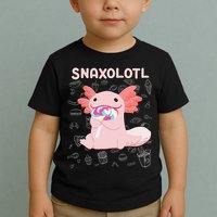 Axolotl Sweets Lollipop Snaxolotl Kawaii Axolotl Toddler T-Shirt