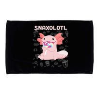 Axolotl Sweets Lollipop Snaxolotl Kawaii Axolotl Microfiber Hand Towel