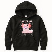 Axolotl Sweets Lollipop Snaxolotl Kawaii Axolotl Kids Hoodie