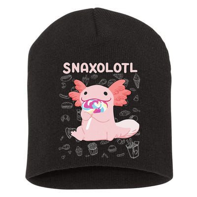 Axolotl Sweets Lollipop Snaxolotl Kawaii Axolotl Short Acrylic Beanie
