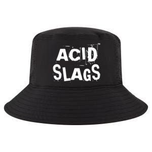 ACID SLAGS Logo Cool Comfort Performance Bucket Hat