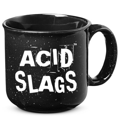 ACID SLAGS Logo 15oz Campfire Ceramic Mug